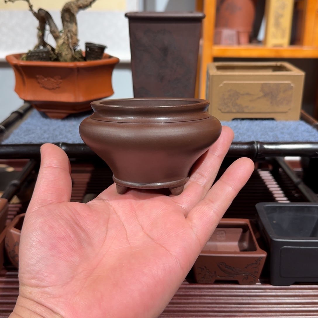 花盆紫砂原矿紫泥