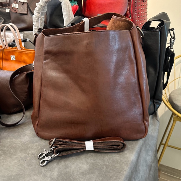 休闲可折叠见外包装复古单肩包经典公文包欧美法式