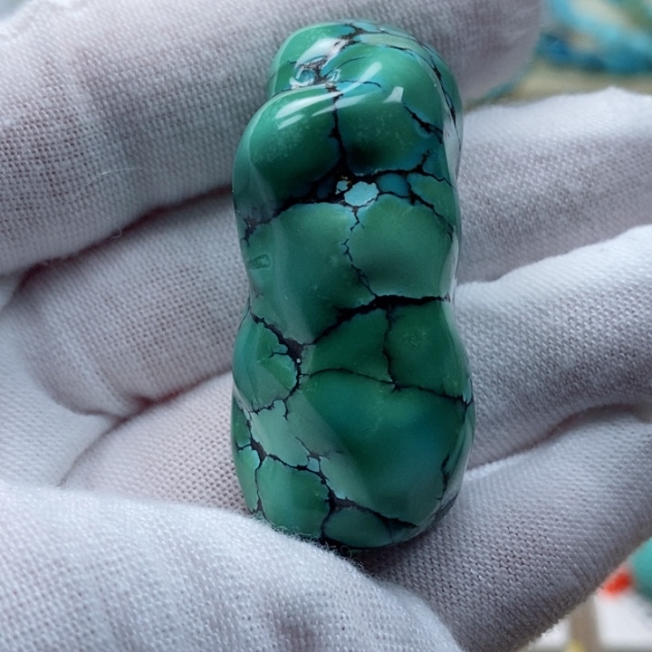 绿松石珠宝奇石未镶嵌