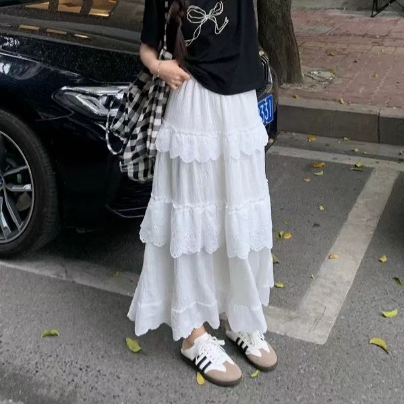 HX深圳南油新款半裙法式蛋糕裙【1207】