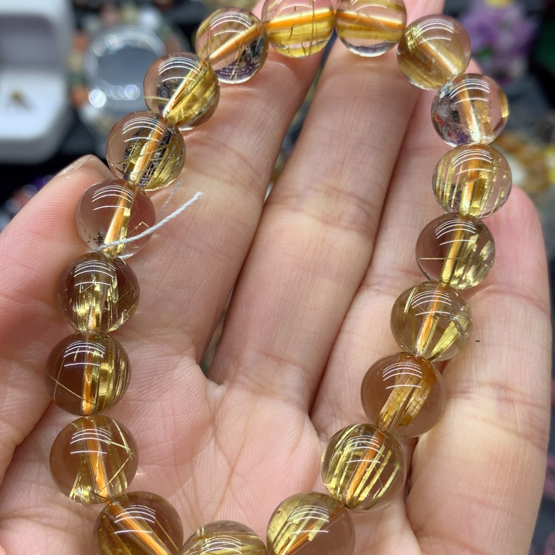 水晶手串未镶嵌手串