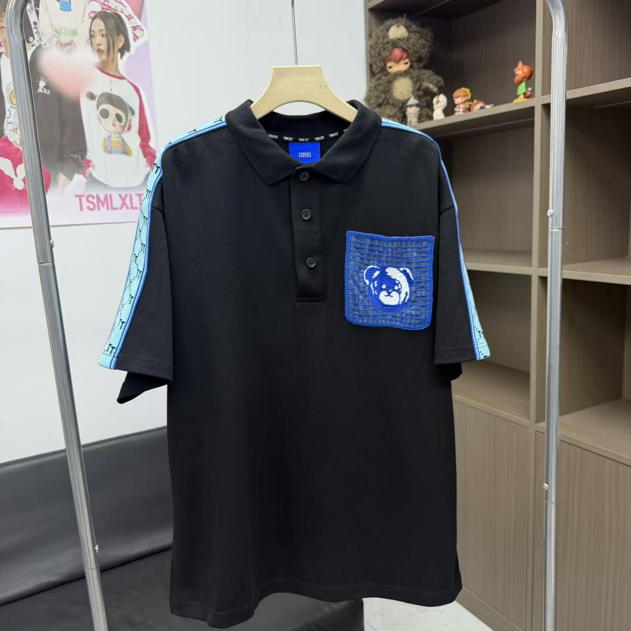 夏季男女同款休闲polo短袖123230101