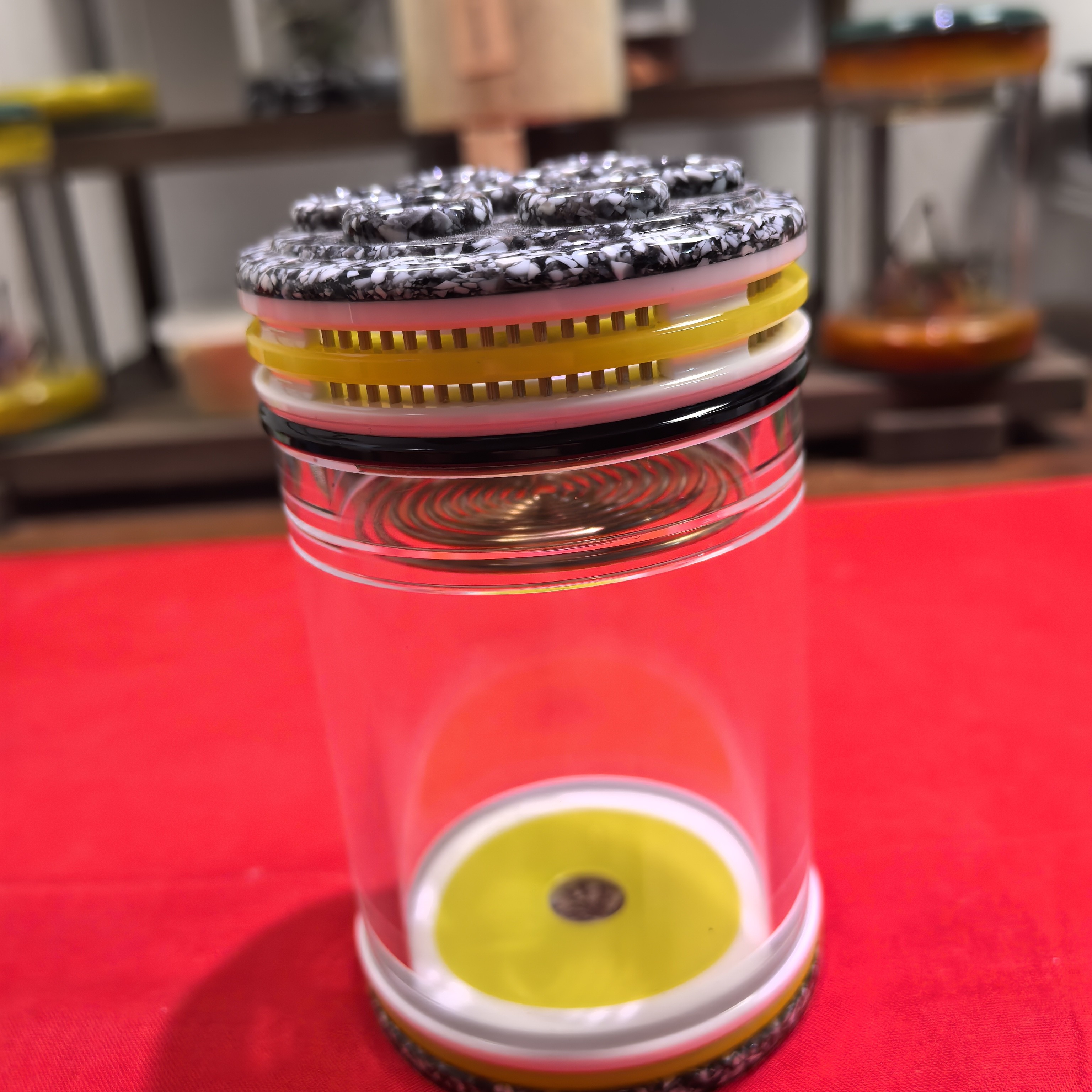 老谭大理石七孔双开窗 60*100 带簧