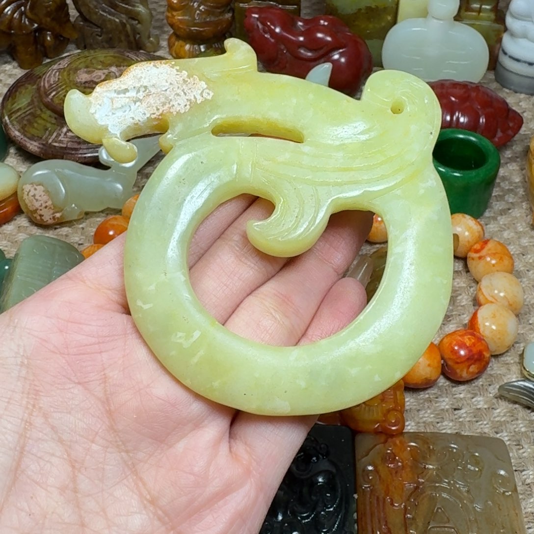 吊坠白玉菩提挂件