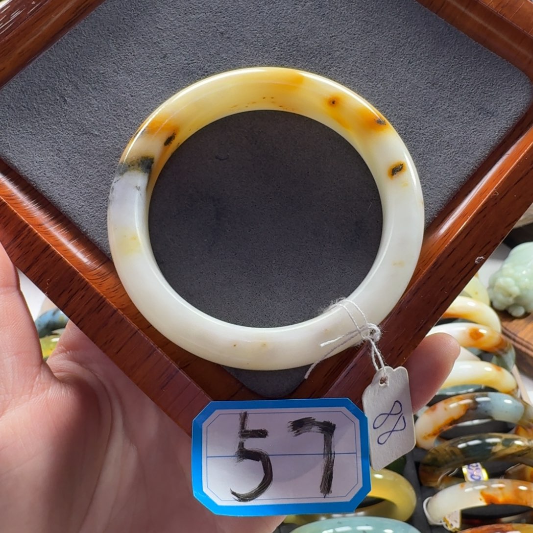 蛇纹石玉合金手镯