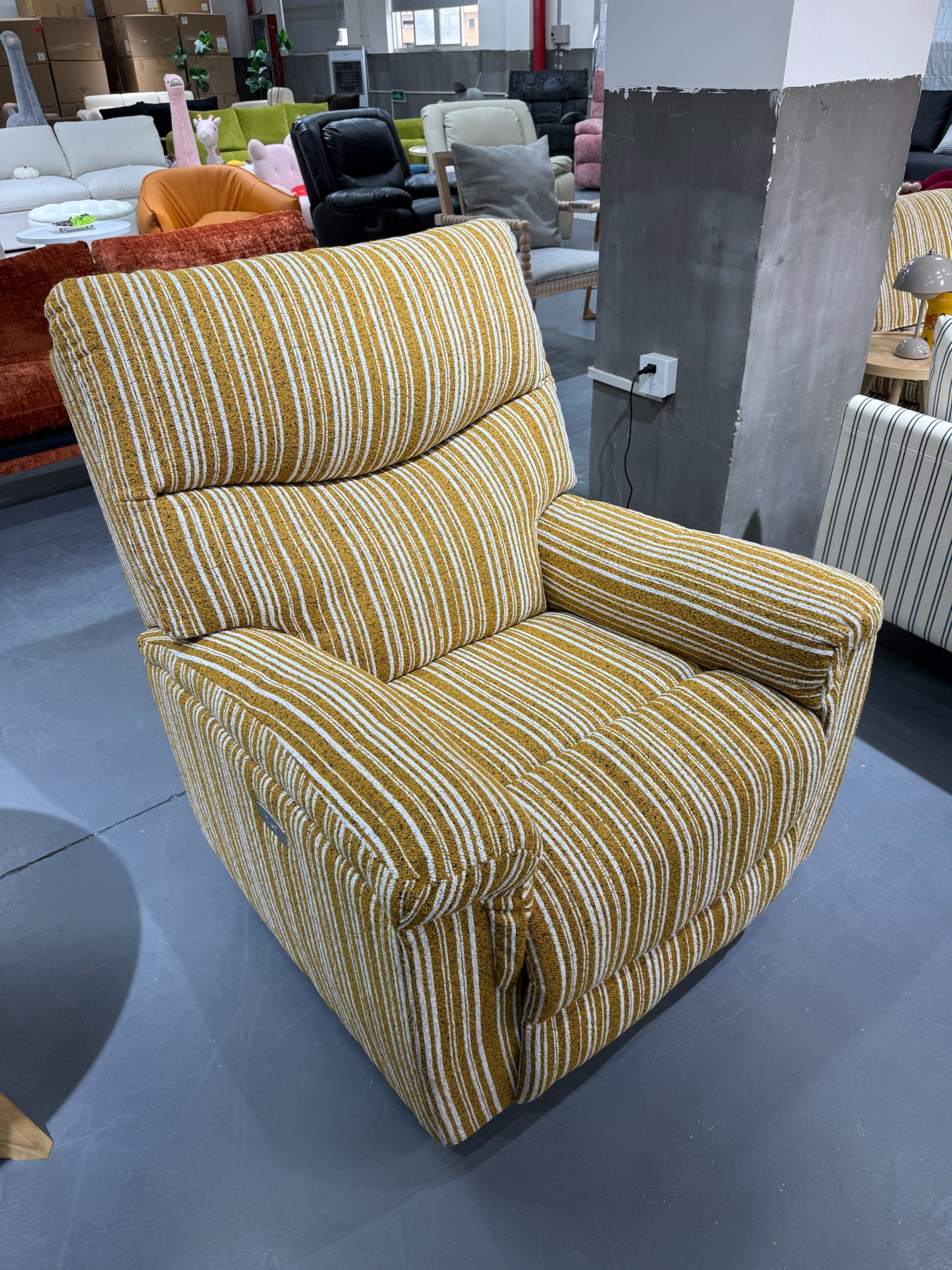 电动沙发功能沙发布艺沙发可摇客厅可转可躺