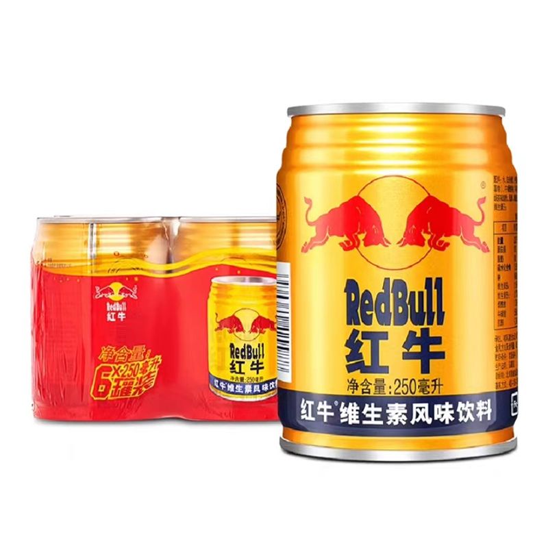 红牛维生素风味饮料 6×250毫升/包