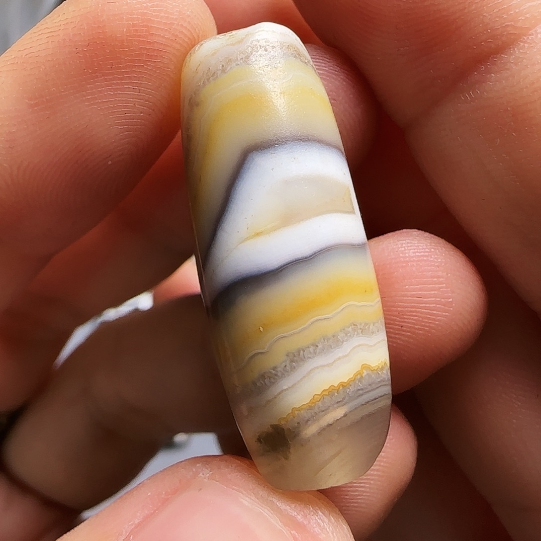 金***水玛瑙/玉髓未镶嵌颈饰