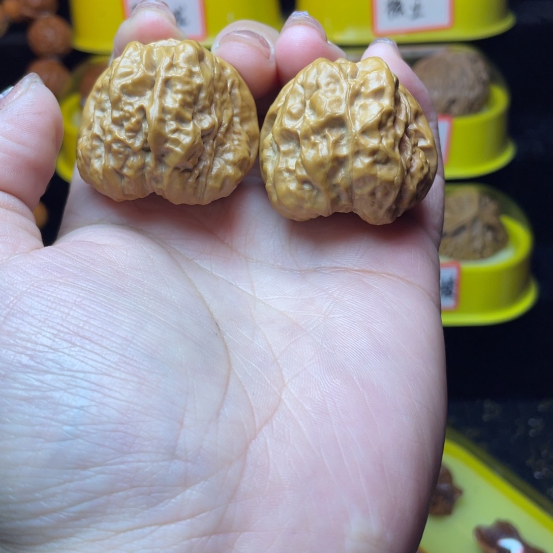 文玩核桃把件蛤蟆头37