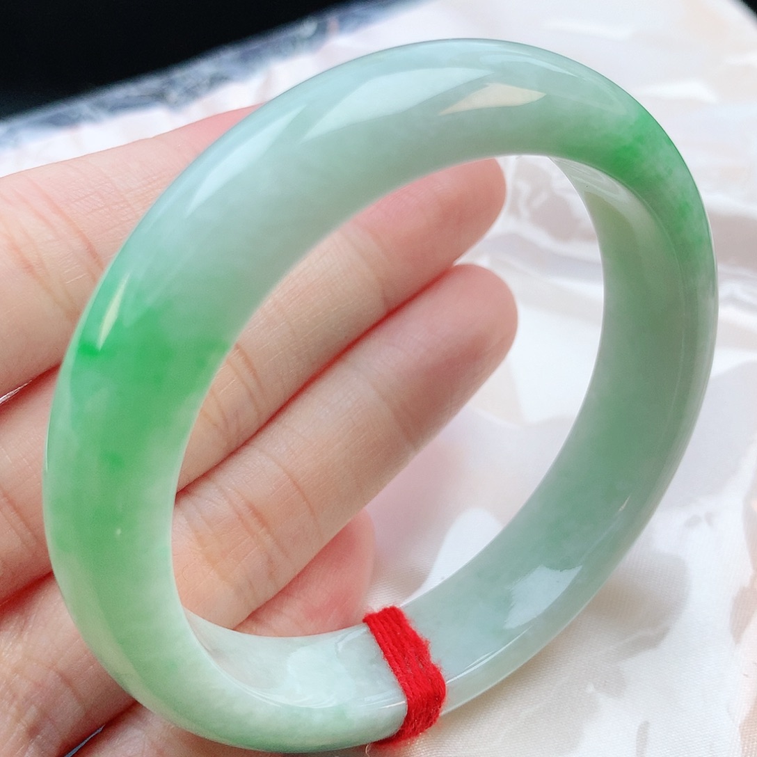 未镶嵌手镯翡翠54圈口882553