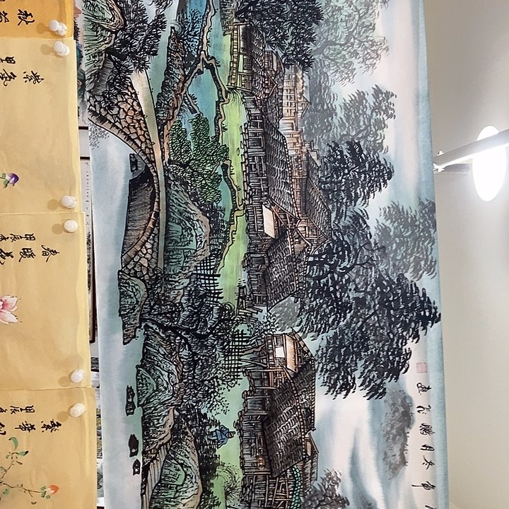 三个张画廊直播间！