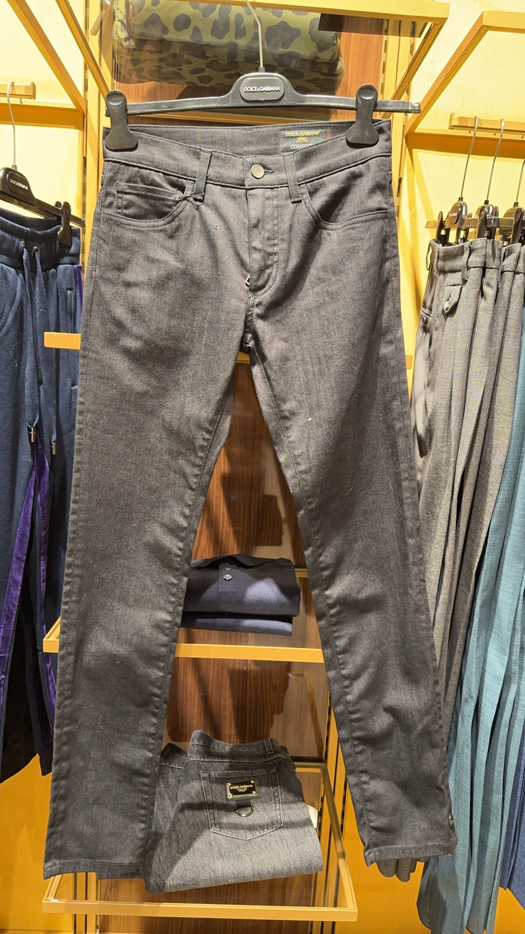 奥莱【珊珊意大利】D......G 男士牛仔裤 