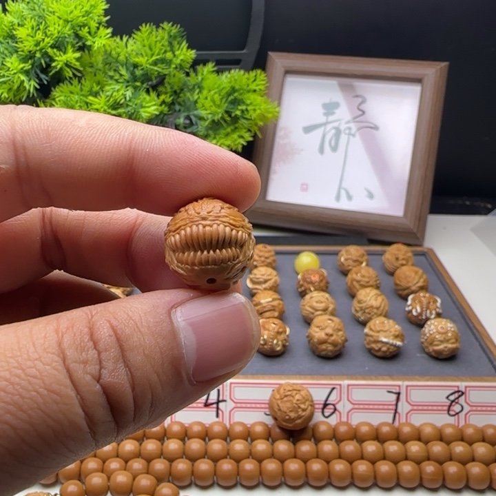 长***夜猴头核桃吊坠111111111