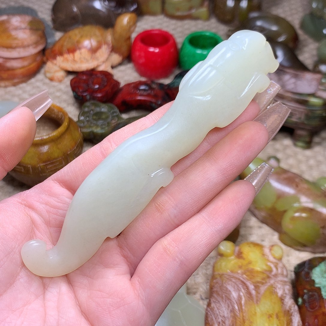 白玉菩提吊坠挂件