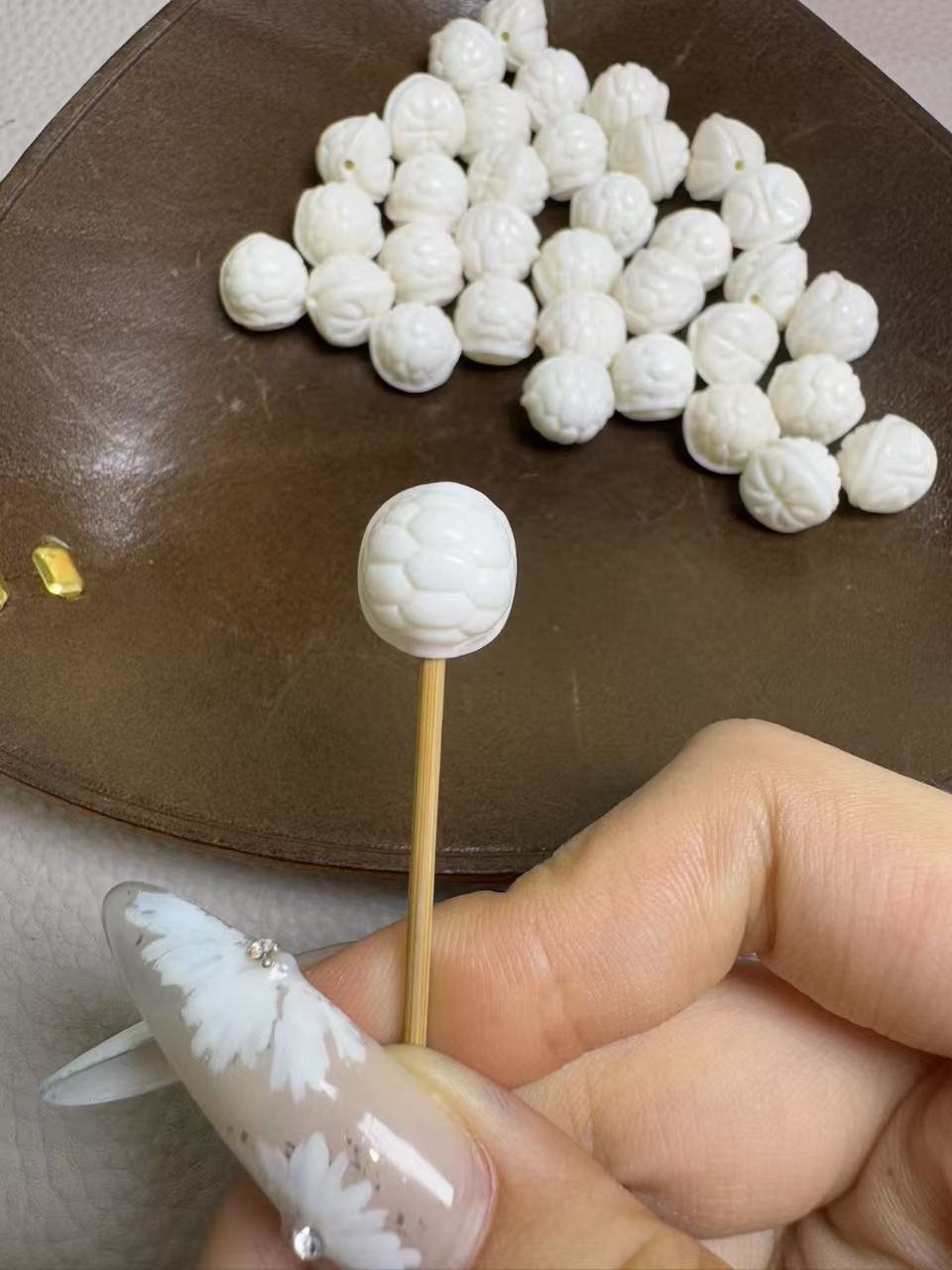 ps0159驼骨雕刻富甲天下 1.2*1.2