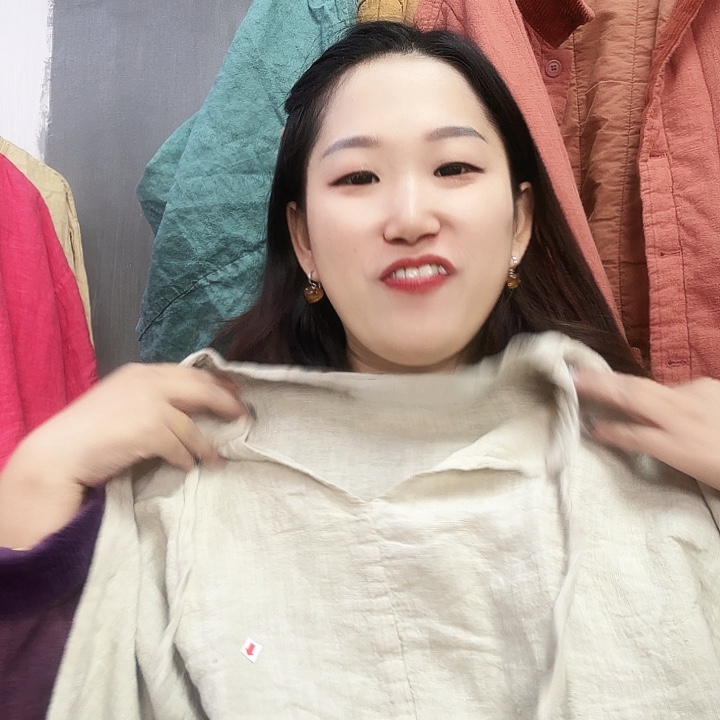 浪***白50208麻色瑕疵不退换