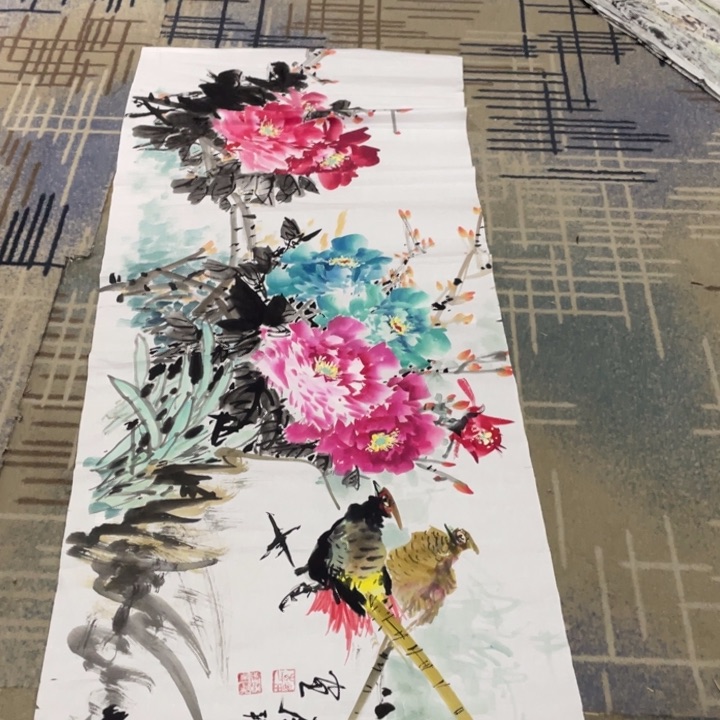 国画小六作品花鸟作品1111