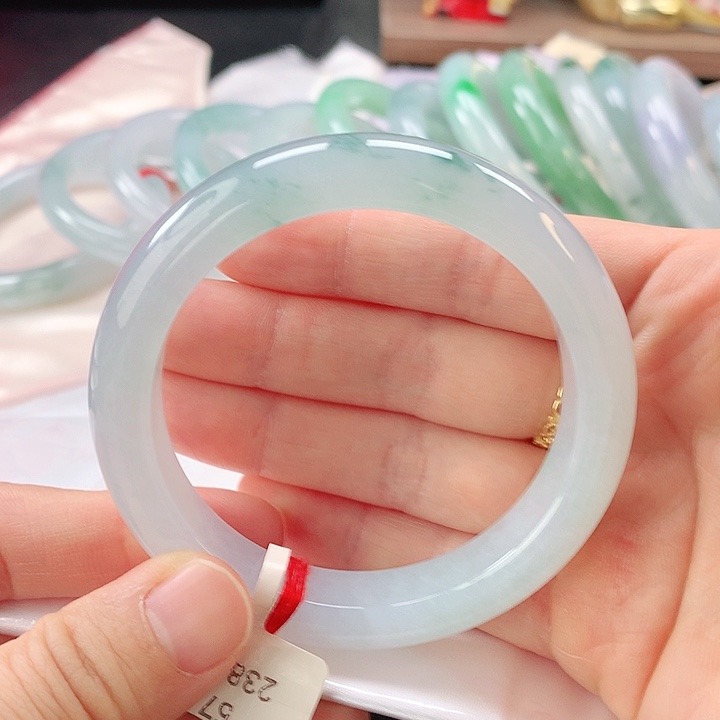 未镶嵌手镯翡翠缅甸A货翡翠手镯