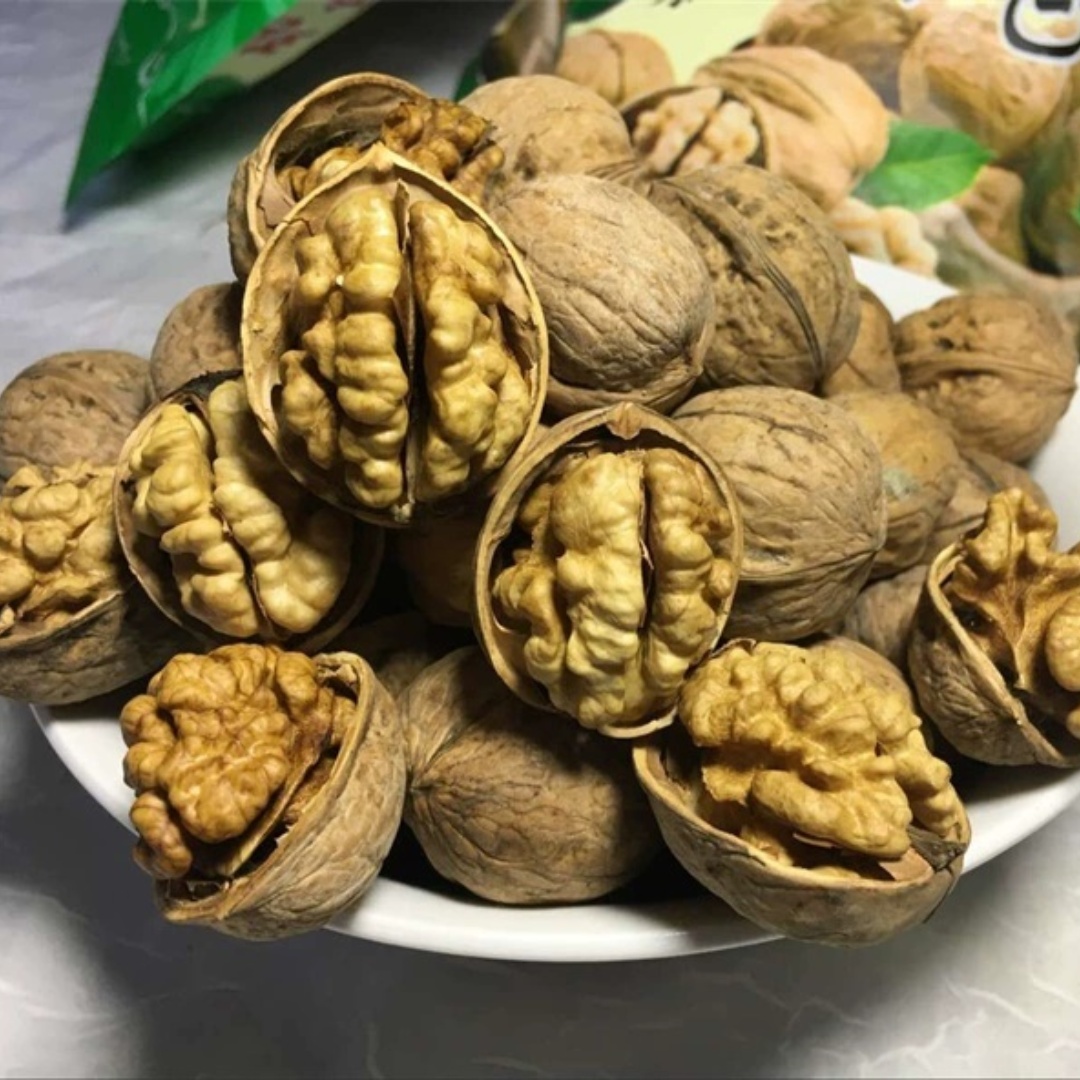 新疆阿克苏185纸皮核桃薄皮核桃新疆特产