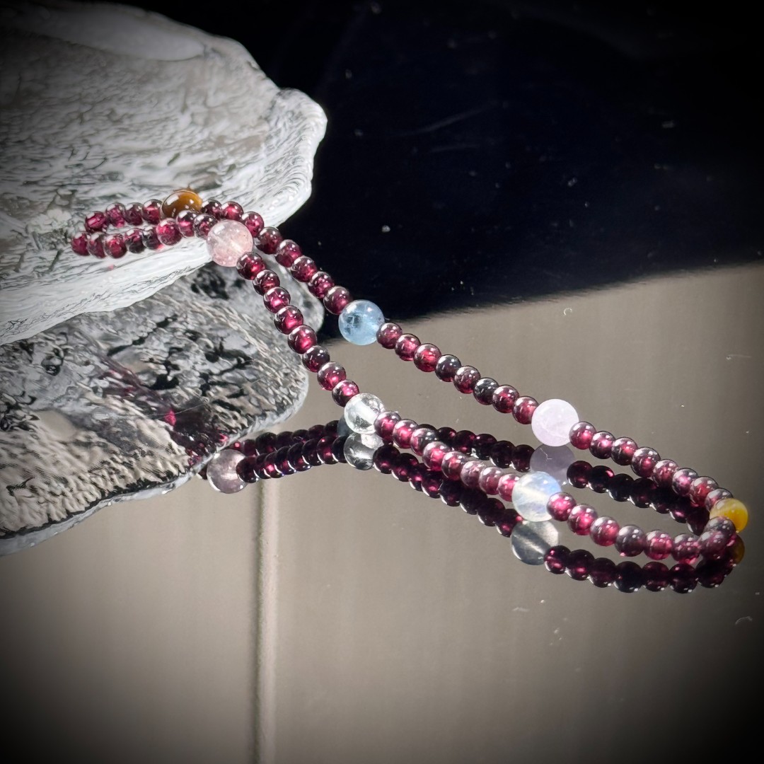 S2891【貝勒爺】石榴石挂件（多样性发其一）