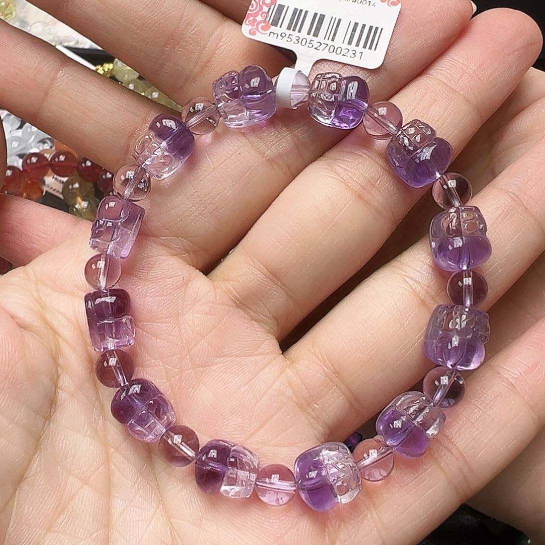 未镶嵌手链水晶多样性发一