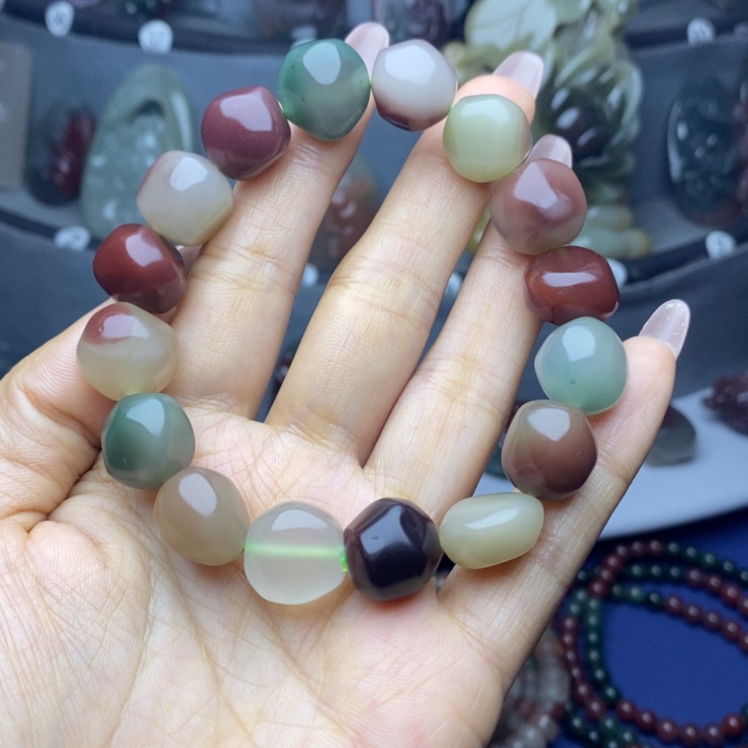 玛瑙/玉髓未镶嵌吊坠(不含链)