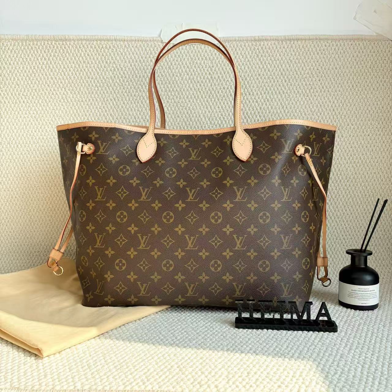 99新 LouisVuitton/路易威登 18533592 neverfull 大号 39*32 