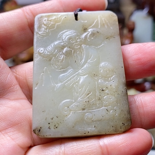 和田玉挂件未镶嵌