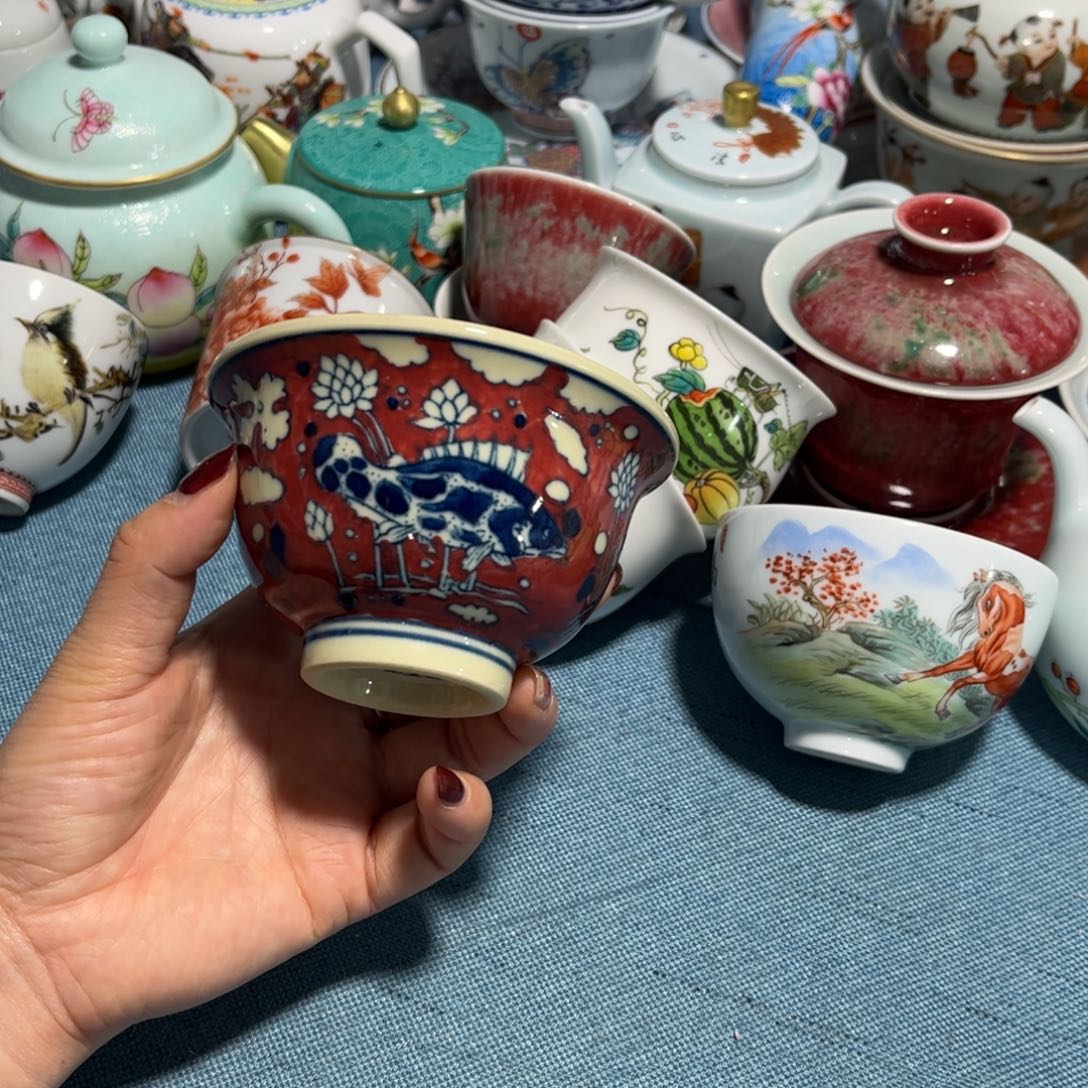 景德镇陶瓷手工手绘