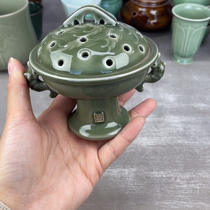 龙泉青瓷哈哈哈哈哈微瑕