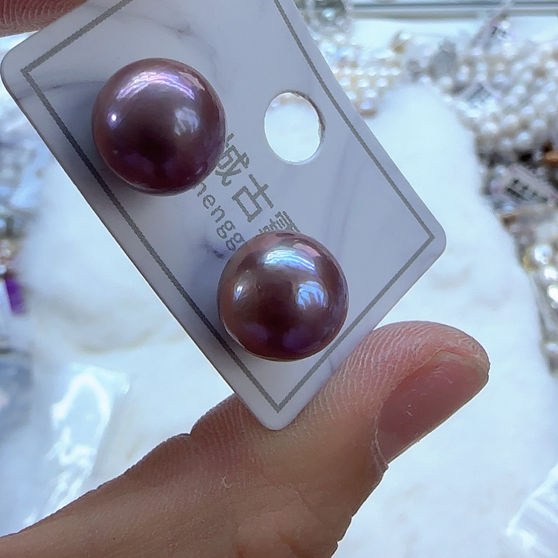 银S925镶嵌项链定制多样性发货发其一337淡水珍珠