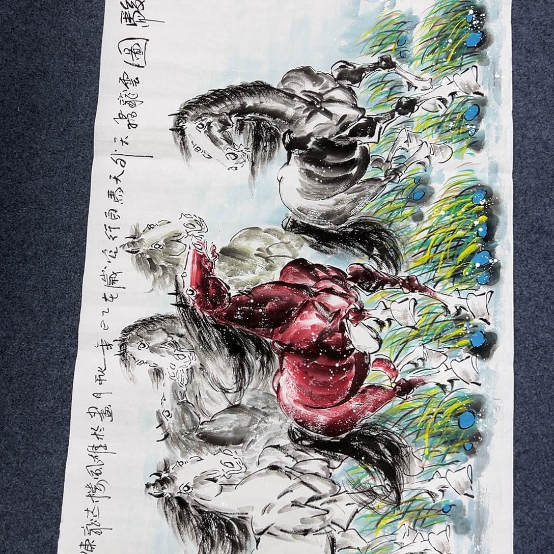 国画宣纸国画纯手绘作品