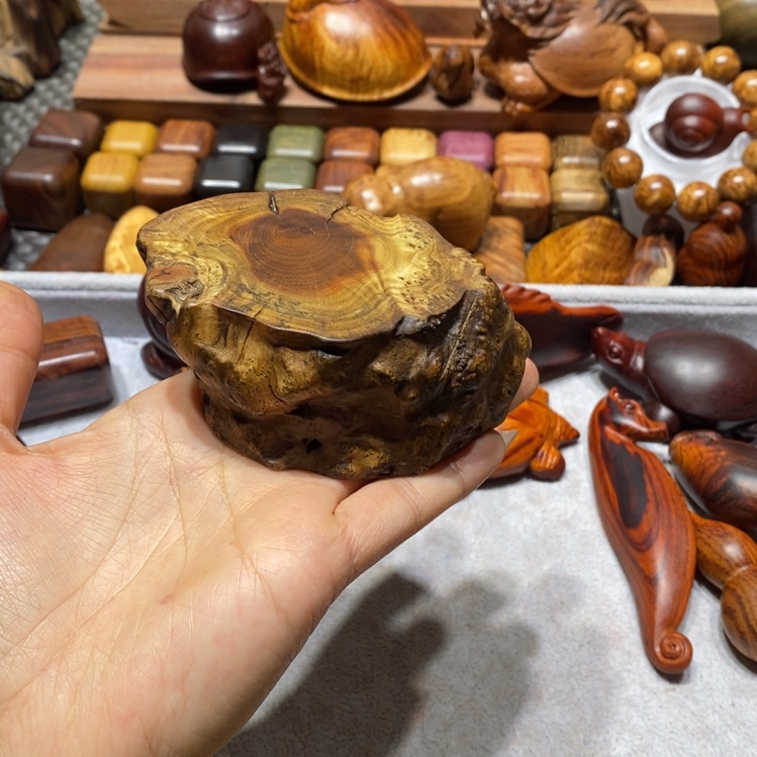 黑***剧木麻梨疙瘩瑕疵底座