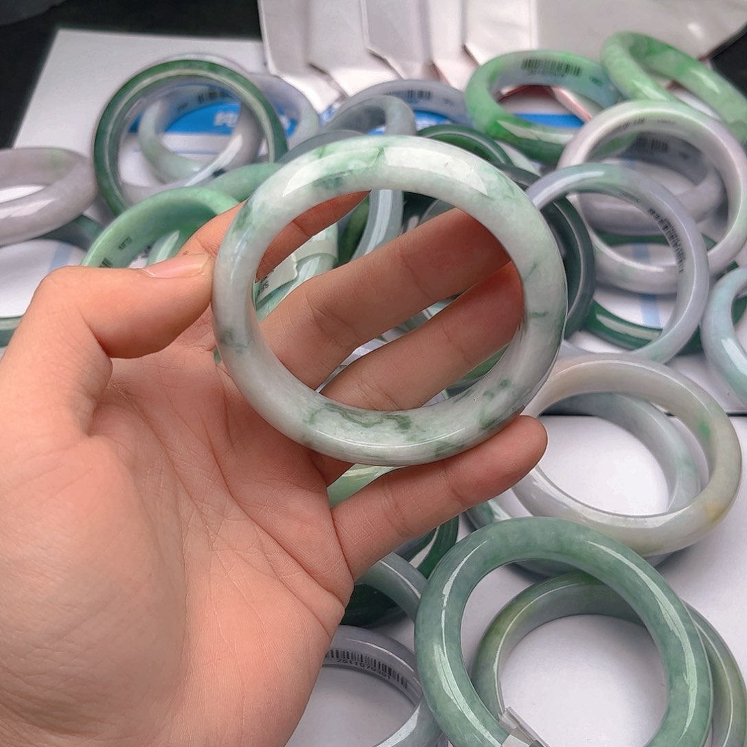 未镶嵌手镯翡翠5657x2. 7