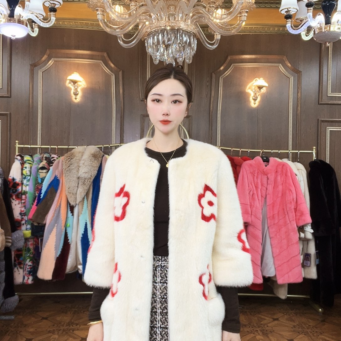 貂皮大衣时尚潮流