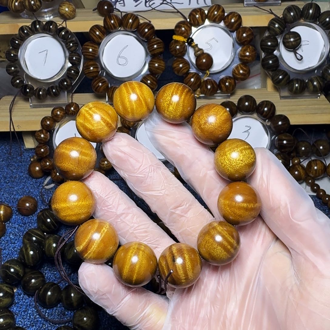 楠木（金丝楠）手串/手链小叶桢楠2.0