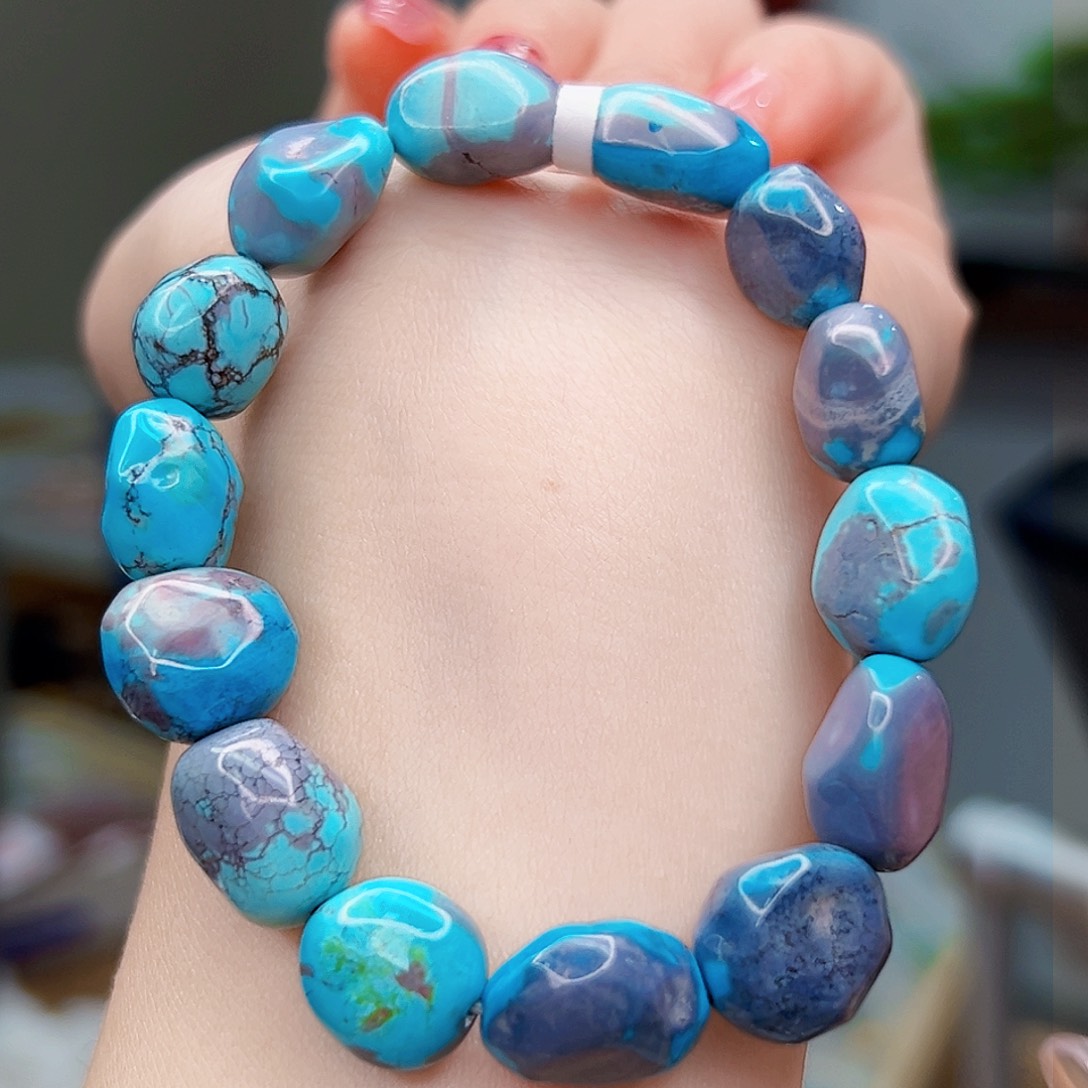 绿松石珠宝奇石未镶嵌