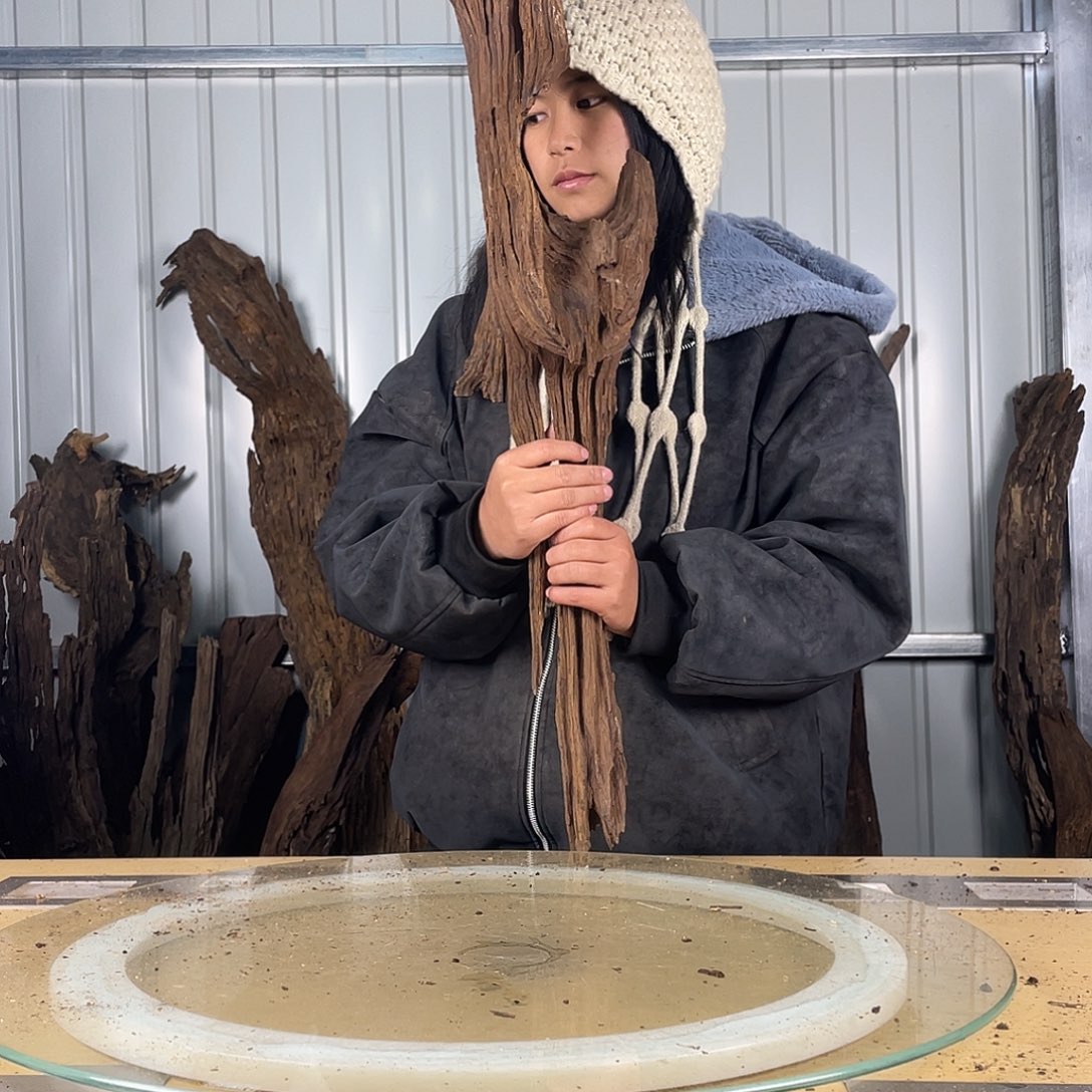 魅***男紫檀木类书架风化木