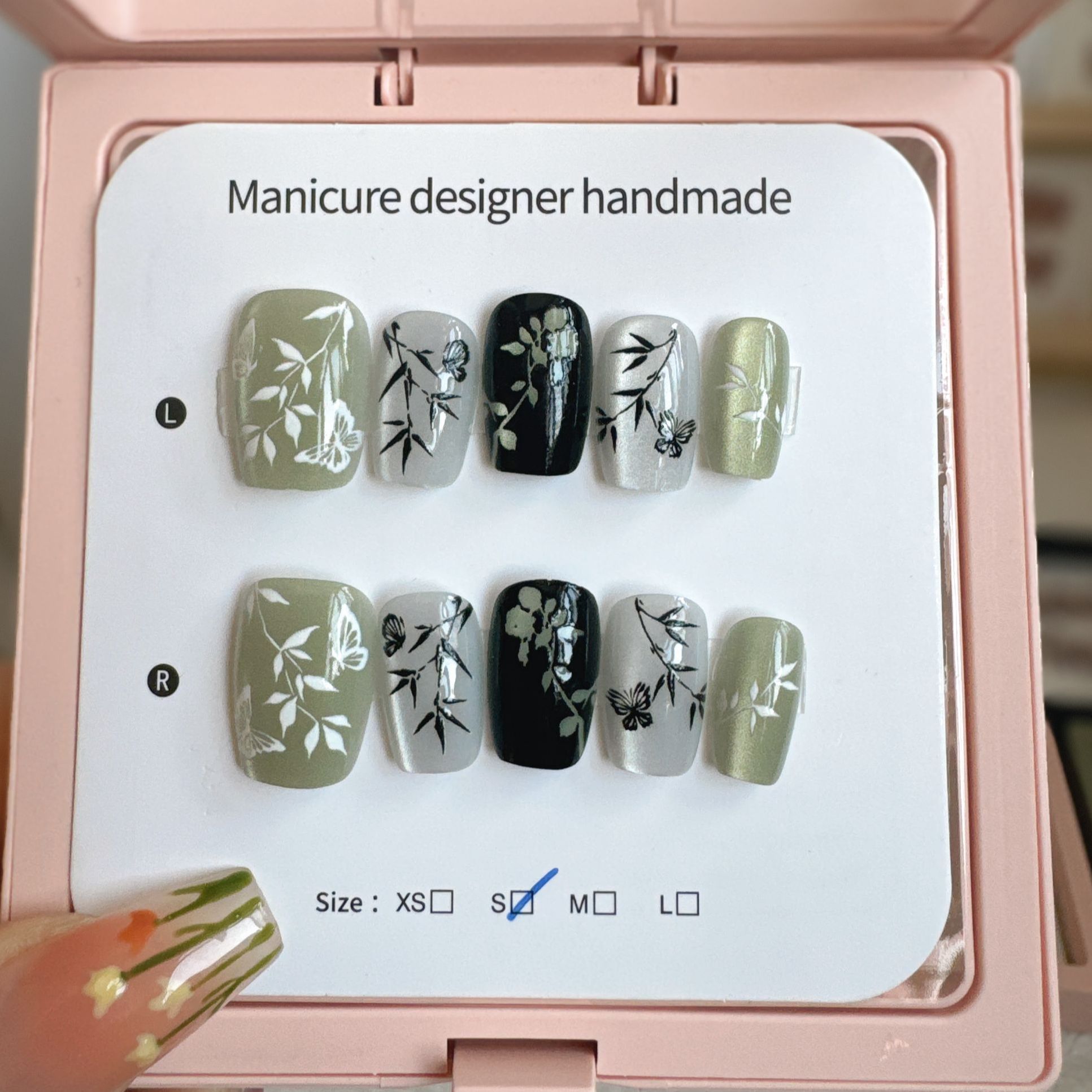 上春山国风新中式穿戴甲