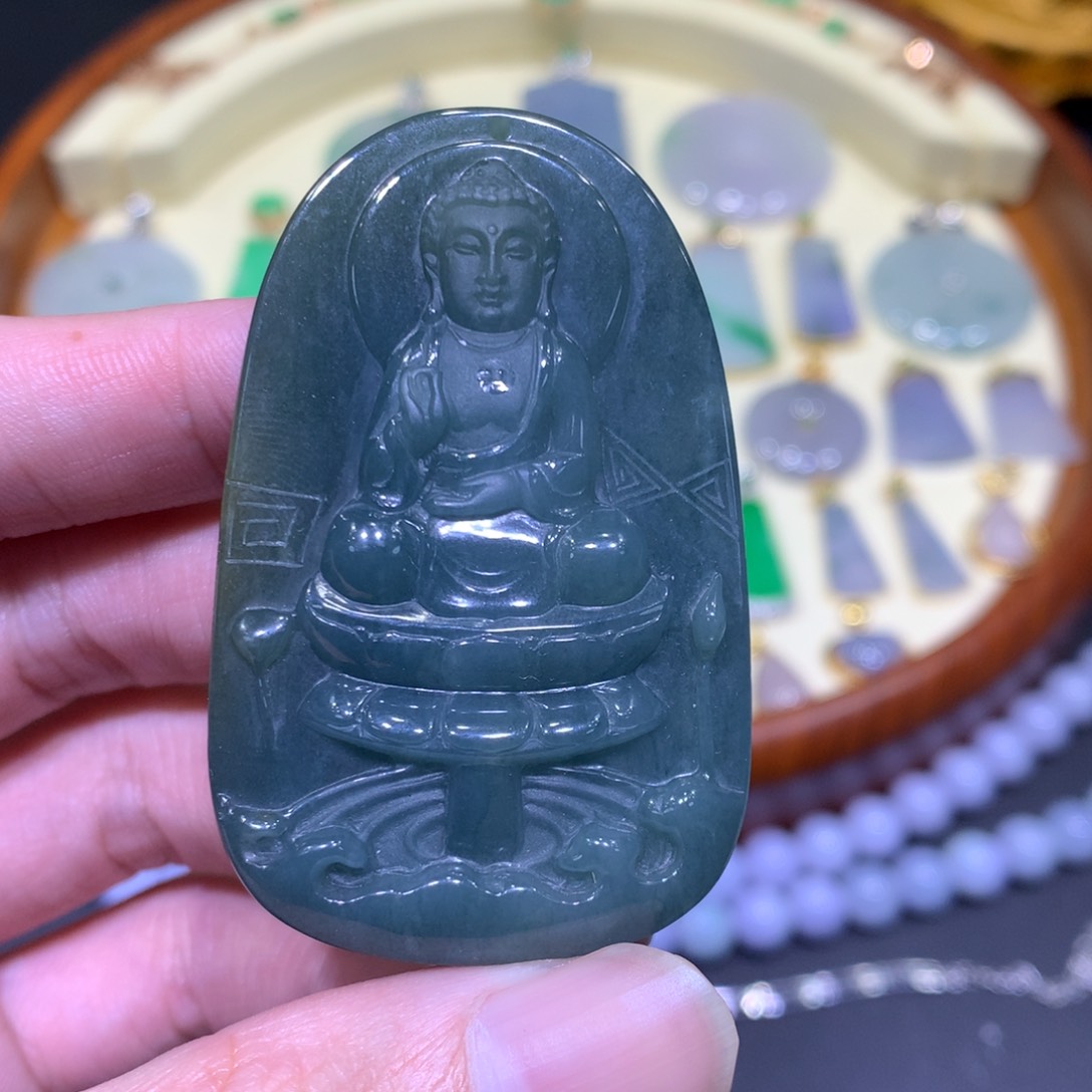 翡翠吊坠(不含链)未镶嵌