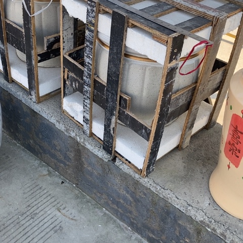 低腰奶茶色金边南瓜特大号