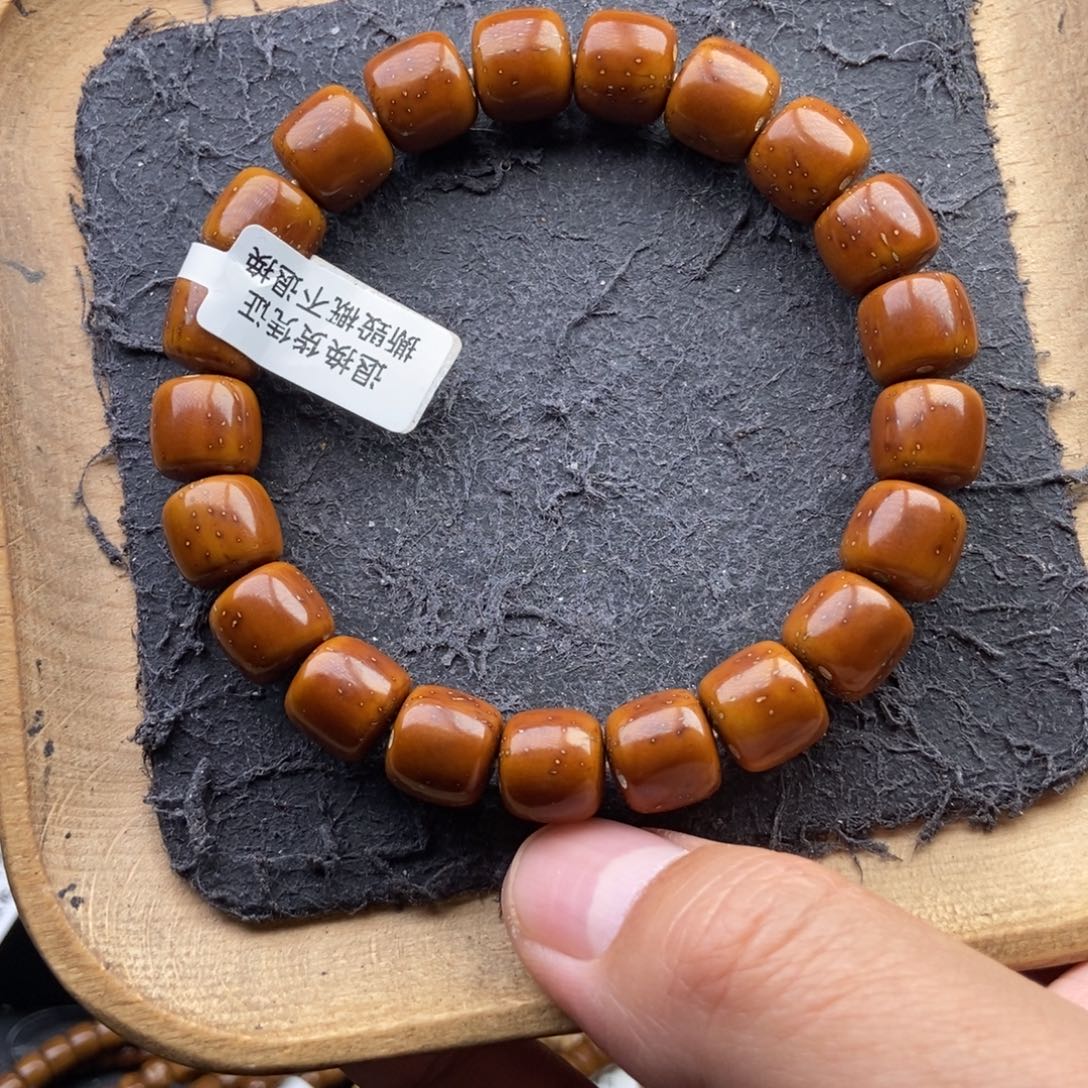 紫金鼠手串11mm天花板纯手工短轴