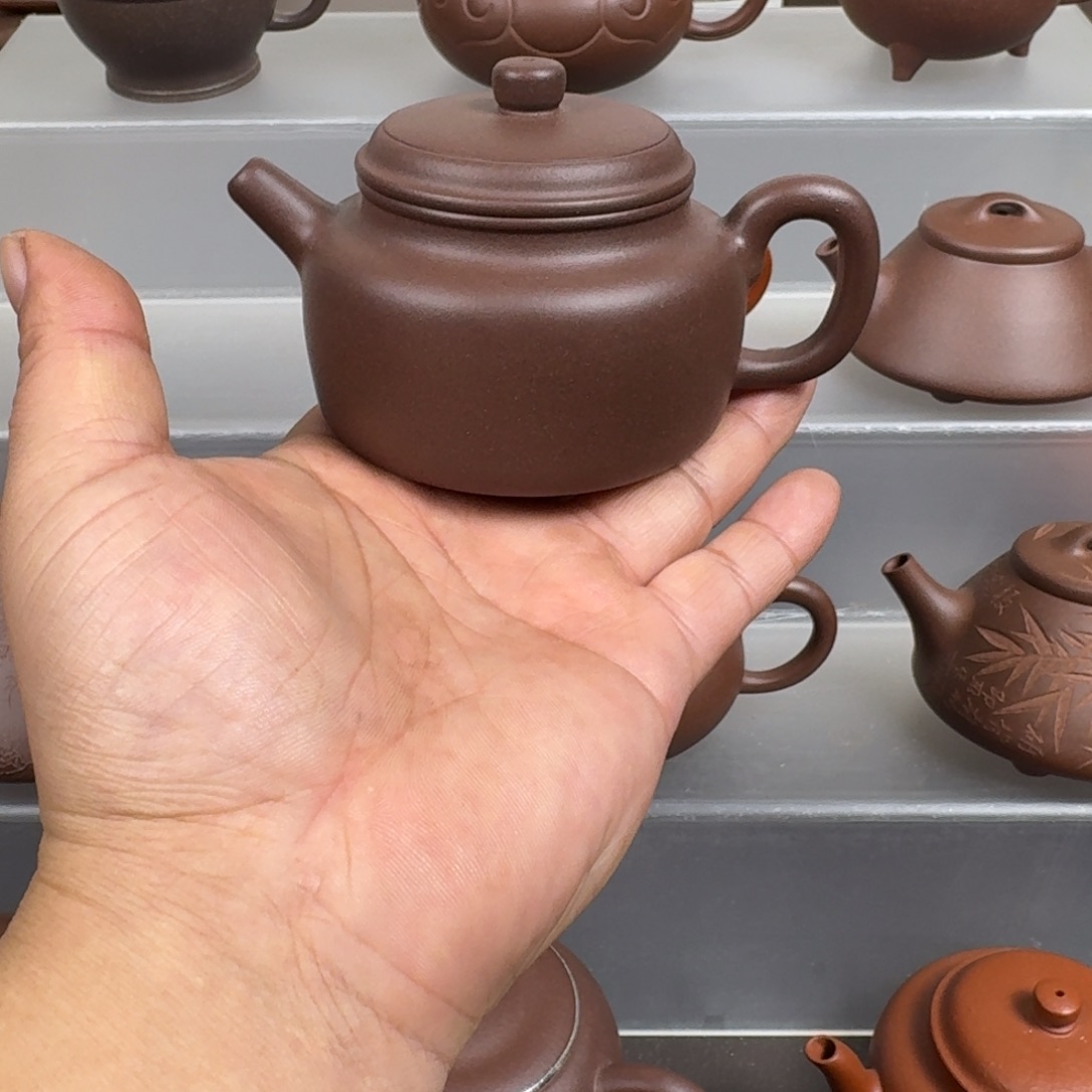 欢***喜紫砂茶壶宜兴紫砂