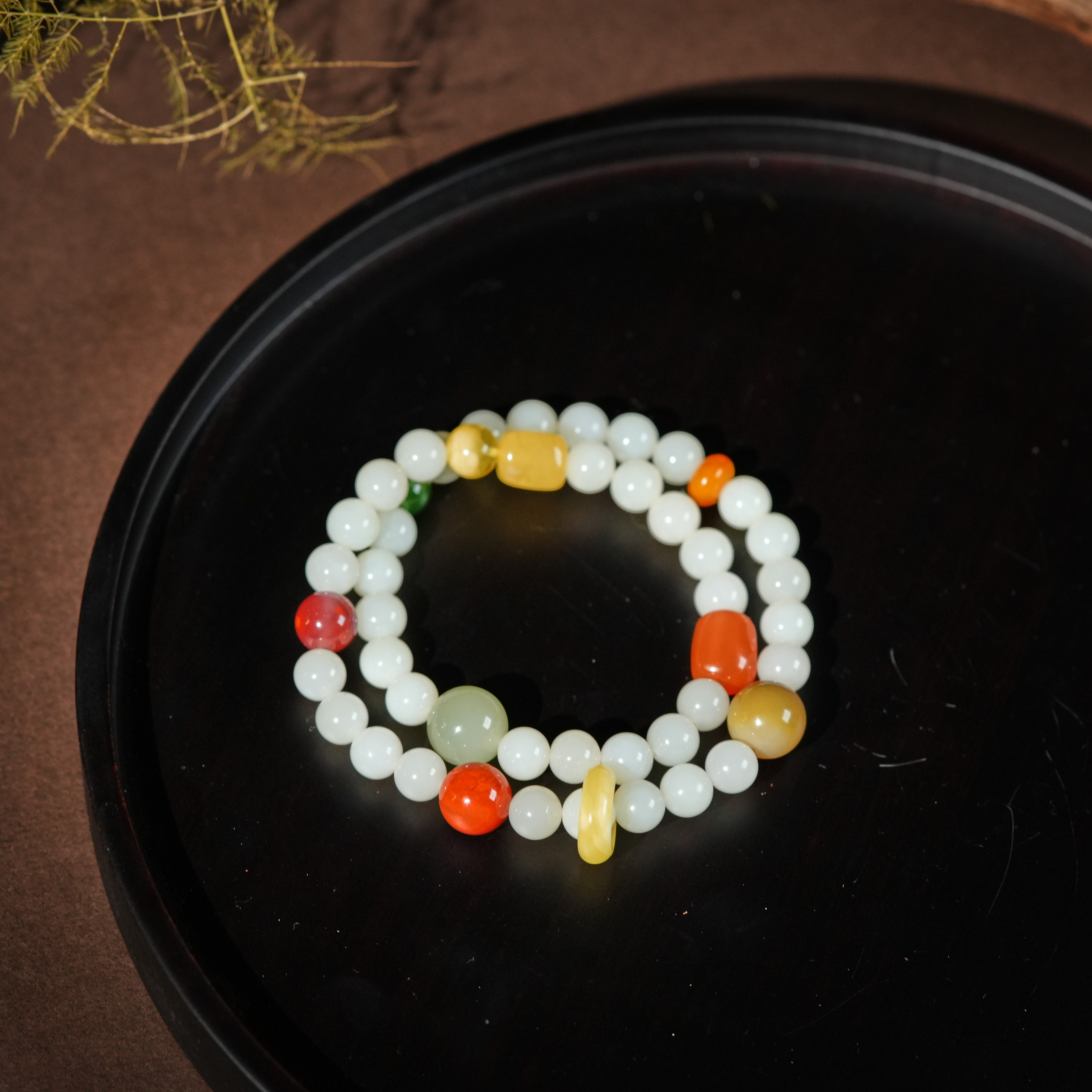 左边婷姐丨和田玉手串（B1486）