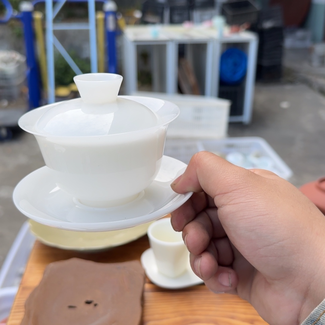 紫泥陶瓷茶具微瑕介意勿拍