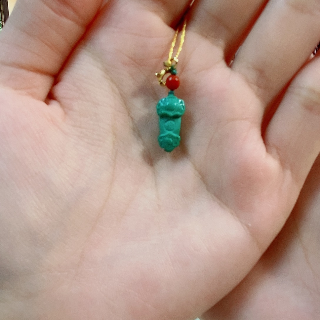 未镶嵌绿松石珠宝奇石