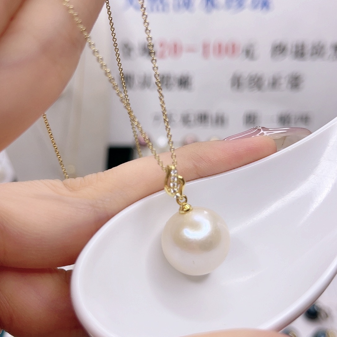 吊坠(赠链)合金淡水珍珠