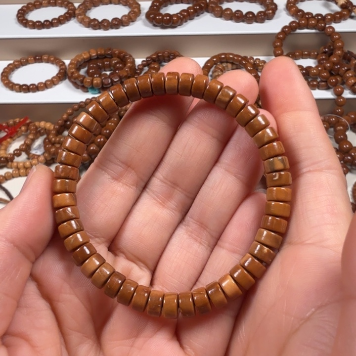 手串库克库克菩提4*7药片珠特价款