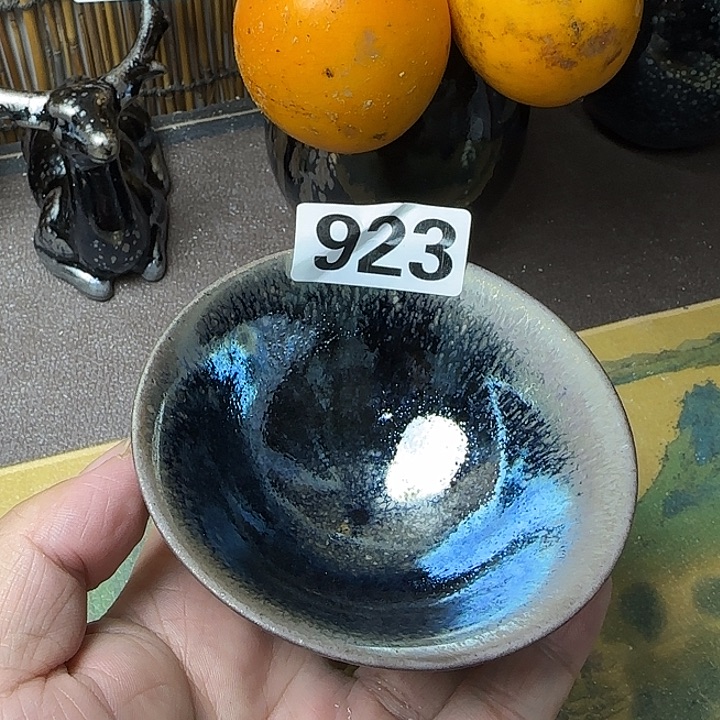 茶盏建盏杯主人杯龙窑柴烧瑕疵