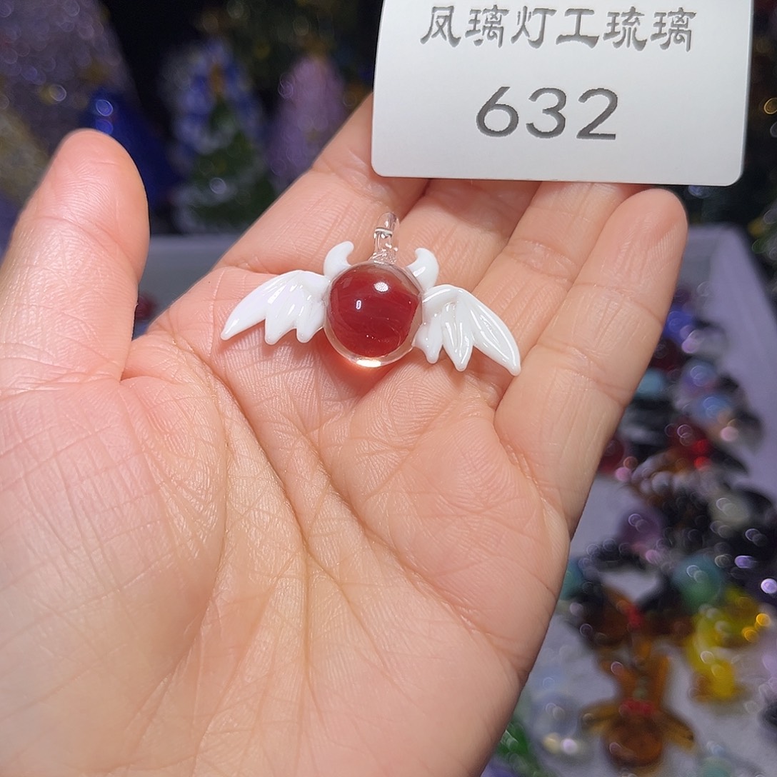 玻璃吊坠（不含链）632恶魔吊坠